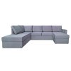 П-образный диван Вестервик Серый