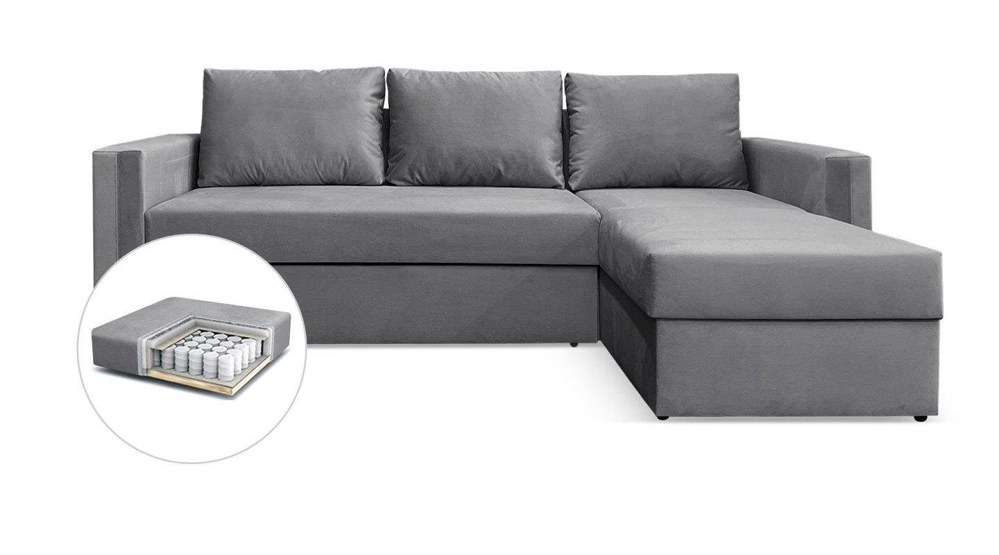 Марибо Диван с независимым пружинным блоком