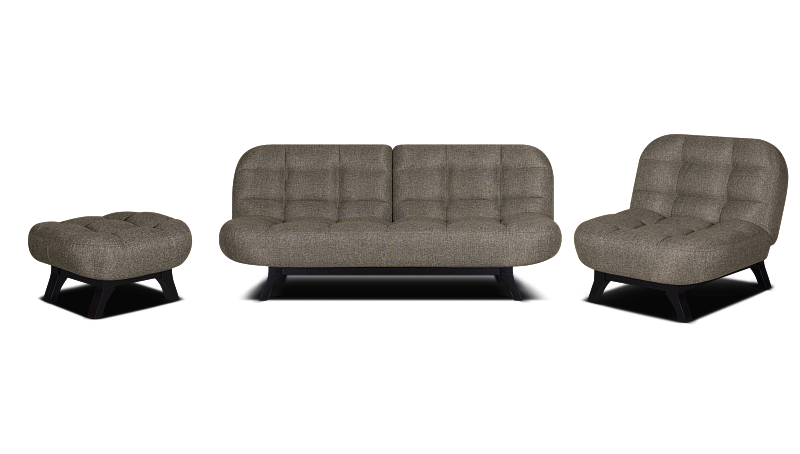 КОСМО  комплект (Диван+кресло+пуф)