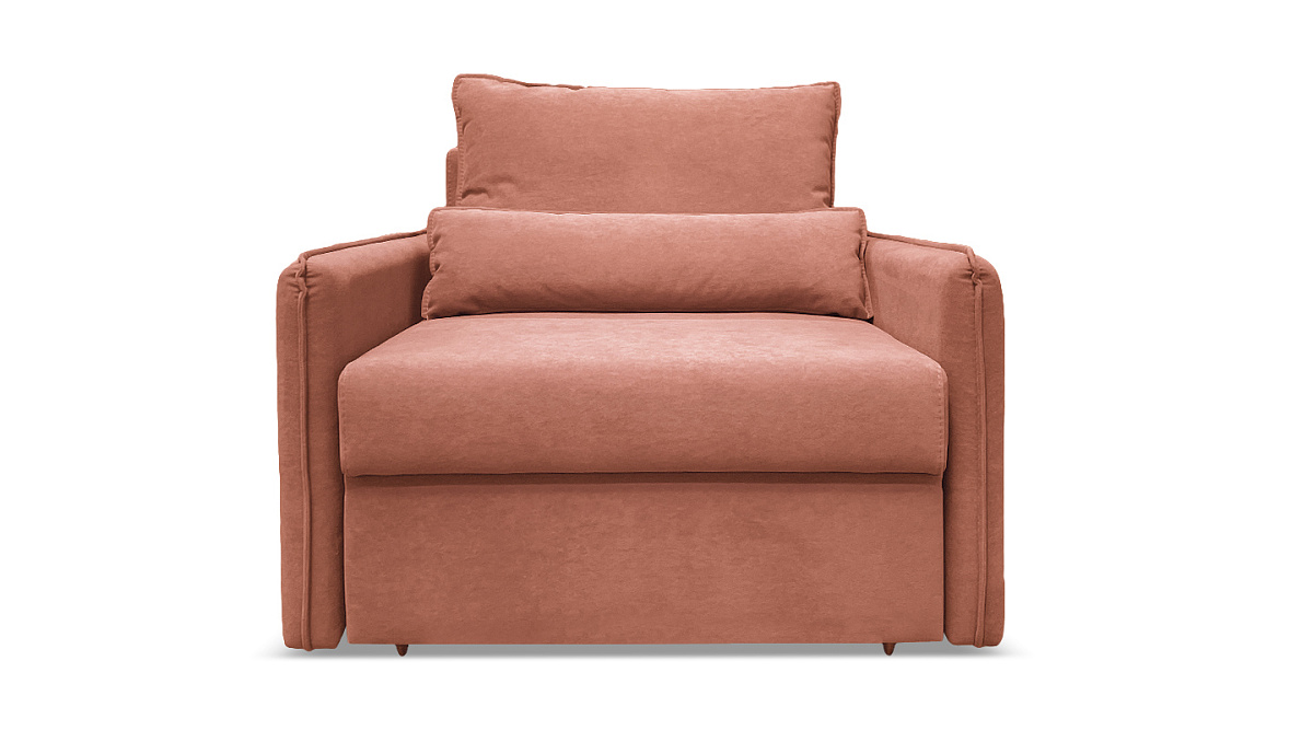 Кресло-кровать Рейн Кораллавый велюр
