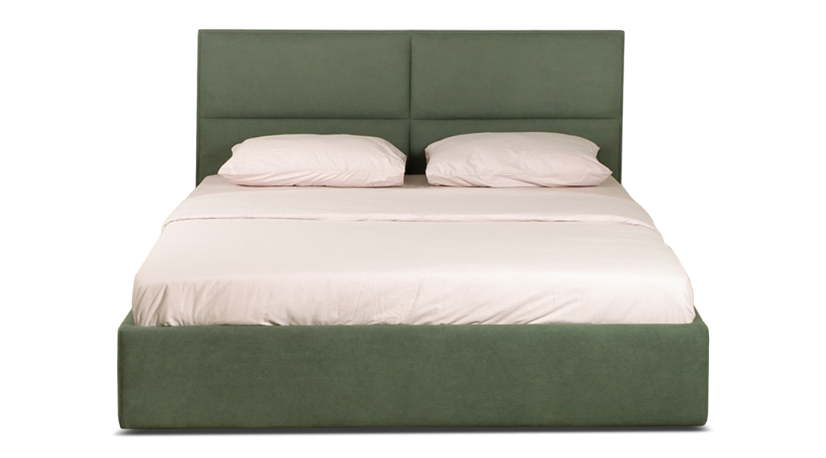 Кровать Йорк зеленый с подъемным механизмом