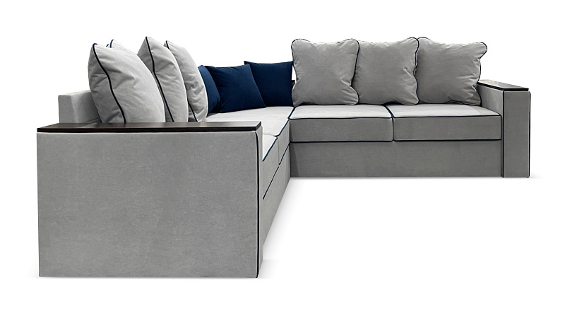 Угловой диван с полкой в углу Кируна, рис.3